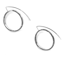 Load image into Gallery viewer, Hook Hoop Earrings