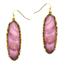 Load image into Gallery viewer, Marbled Drop Earrings