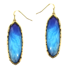 Load image into Gallery viewer, Marbled Drop Earrings