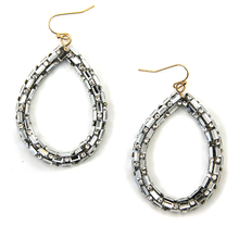 Load image into Gallery viewer, Tear Drop Gem Earrings