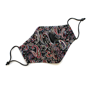 Multicolor Paisley Patterned Face Masks with Vent
