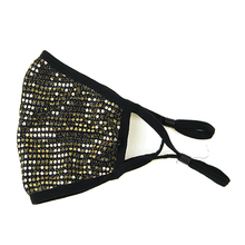 Load image into Gallery viewer, Metallic Sequin Face Masks with Filter