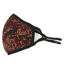 Load image into Gallery viewer, Metallic Sequin Face Masks with Filter